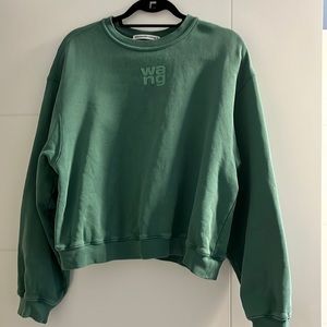 Alexander Wang Logo Puff Sweatshirt